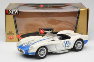 Ferrari 250 Testa Rossa #19 Fehér Replacement Box 1957 Bburago 1:18 3007-R5 Fém – 8. kép a 8-ből