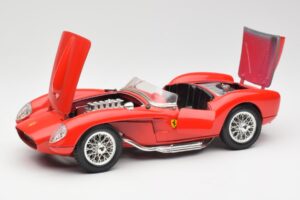 Ferrari 250 Testa Rossa Piros Bburago 1:18 3007 Fém – 2. kép a 8-ből