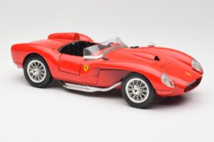 Ferrari 250 Testa Rossa Piros Bburago 1:18 3007 Fém – 6. kép a 8-ből