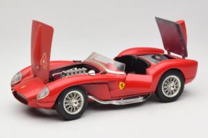 Ferrari 250 Testa Rossa #4 Piros Replacement Box 1957 Bburago 1:18 3007-R6 Fém – 2. kép a 8-ből