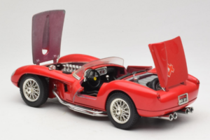 Ferrari 250 Testa Rossa #4 Piros Replacement Box 1957 Bburago 1:18 3007-R6 Fém – 5. kép a 8-ből
