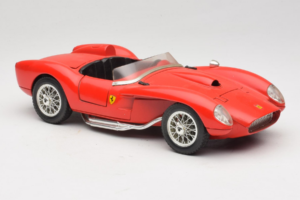 Ferrari 250 Testa Rossa Piros Replacement Box Bburago 1:18 3007-R2 Fém – 6. kép a 8-ből