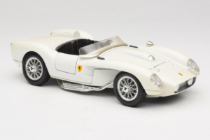 Ferrari 250 Testa Rossa Fehér Replacement Box Bburago 1:18 3007-R3 Fém – 6. kép a 8-ből