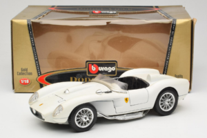 Ferrari 250 Testa Rossa Fehér Replacement Box Bburago 1:18 3007-R3 Fém – 8. kép a 8-ből