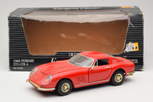Ferrari 275 GTB/4 Piros ERTL 1:18 7493-P1 Fém – 8. kép a 8-ből