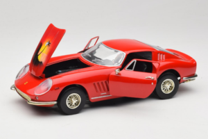 Ferrari 275 GTB/4 Piros Pálmával a Motorháztetőn ERTL 1:18 7483-P1 Fém – 2. kép a 8-ből
