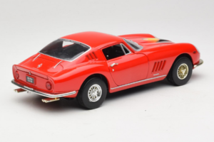 Ferrari 275 GTB/4 Piros Pálmával a Motorháztetőn ERTL 1:18 7483-P1 Fém – 3. kép a 8-ből