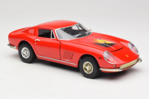 Ferrari 275 GTB/4 Piros Pálmával a Motorháztetőn ERTL 1:18 7483-P1 Fém – 6. kép a 8-ből