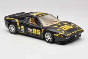 Ferrari 288 GTO #86 Fekete Limitált Kiadás 1984 Bburago 1:18 3027-B1 Fém – 6. kép a 8-ből
