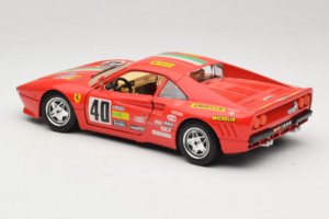 Ferrari 288 GTO Rally #40 Piros 1986 Bburago 1:18 3057-P1 Fém – 7. kép a 8-ből