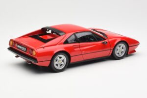 Ferrari 308 GTB Quattrovalvole Piros Kyosho 1:18 08182R Fém – 3. kép a 8-ből