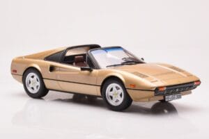 Ferrari 308 GTS Arany Limitált Kiadás Norev 1:18 187932 Fém – 4. kép a 6-ből