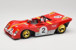 Ferrari 312 PB #2 Scuderia Ferrari World Sportscar Championship 1972 Shell 1:18 Shell001 Fém