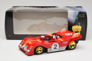 Ferrari 312 PB #2 Scuderia Ferrari World Sportscar Championship 1972 Shell 1:18 Shell001 Fém – 8. kép a 8-ből