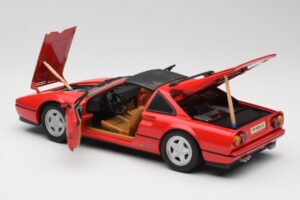 Ferrari 328 GTS Piros Anson 1:18 TY11078 Fém – 5. kép a 8-ből