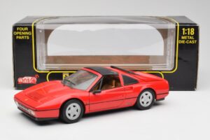 Ferrari 328 GTS Piros Anson 1:18 TY11078 Fém – 8. kép a 8-ből