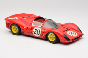 Ferrari 330 P4 #20 Piros 1967 Revell 1:18 48822-P1 Fém – 6. kép a 8-ből