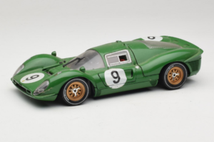 Ferrari 330 P4 #9 Zöld Spa-Francorchamps 1967 Eagles Race 1:18 41007 Fém