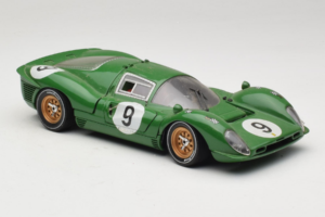 Ferrari 330 P4 #9 Zöld Spa-Francorchamps 1967 Eagles Race 1:18 41007 Fém – 6. kép a 8-ből