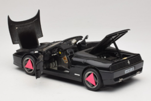 Ferrari 348 Spider Fekete Mira 1:18 6181 Fém – 5. kép a 8-ből