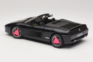 Ferrari 348 Spider Fekete Mira 1:18 6181 Fém – 7. kép a 8-ből