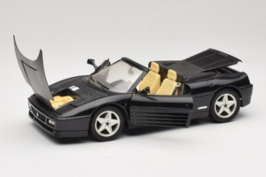 Ferrari 348 Spider Fekete Ezüst Felnikkel Mira 1:18 6918 Fém – 2. kép a 8-ből