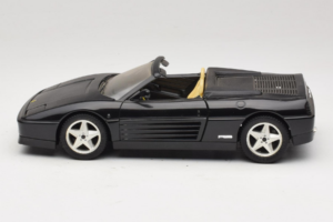 Ferrari 348 Spider Fekete Ezüst Felnikkel Mira 1:18 6918 Fém – 4. kép a 8-ből