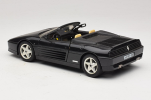 Ferrari 348 Spider Fekete Ezüst Felnikkel Mira 1:18 6918 Fém – 7. kép a 8-ből
