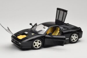 Ferrari 348 TB Fekete Mira 1:18 6101-R1 Fém – 3. kép a 8-ből