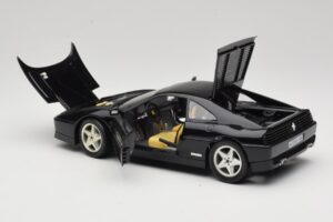Ferrari 348 TB Fekete Mira 1:18 6101-R1 Fém – 5. kép a 8-ből