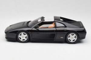 Ferrari 348 TS Fekete Hot Wheels 1:18 X5481 Fém – 4. kép a 8-ből