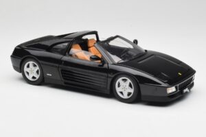 Ferrari 348 TS Fekete Hot Wheels 1:18 X5481 Fém – 6. kép a 8-ből