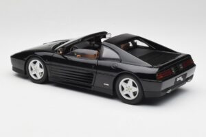 Ferrari 348 TS Fekete Hot Wheels 1:18 X5481 Fém – 7. kép a 8-ből
