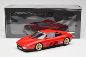 Ferrari 348 Twin Turbo Koenig Special Piros GT Spirit 1:18 GT472 Gyanta – 6. kép a 6-ből
