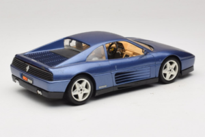 Ferrari 348tb Sötétkék Metál Bburago 1:18 3039-B1 Fém – 3. kép a 8-ből