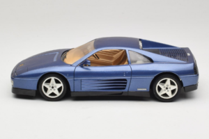 Ferrari 348tb Sötétkék Metál Bburago 1:18 3039-B1 Fém – 4. kép a 8-ből