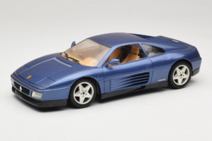 Ferrari 348tb Sötétkék Metál Bburago 1:18 3039-B1 Fém