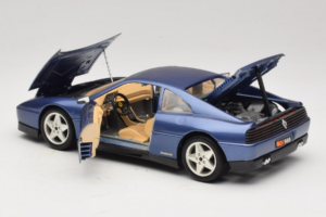 Ferrari 348tb Sötétkék Metál Bburago 1:18 3039-B1 Fém – 5. kép a 8-ből