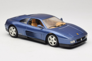 Ferrari 348tb Sötétkék Metál Bburago 1:18 3039-B1 Fém – 6. kép a 8-ből