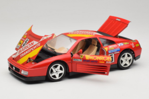 Ferrari 348 TB #5 Monroe Piros 1989 Bburago 1:18 3039-M1 Fém – 2. kép a 8-ből