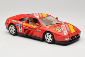 Ferrari 348 TB #5 Monroe Piros 1989 Bburago 1:18 3039-M1 Fém – 6. kép a 8-ből