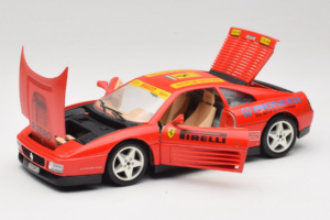 Ferrari 348tb Pirelli Piros Bburago 1:18 3039-P2 Fém – 2. kép a 8-ből