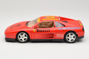 Ferrari 348tb Pirelli Piros Bburago 1:18 3039-P2 Fém – 4. kép a 8-ből