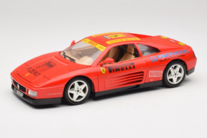 Ferrari 348tb Pirelli Piros Bburago 1:18 3039-P2 Fém