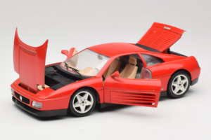 Ferrari 348tb Piros Bburago 1:18 3039-R1 Fém – 2. kép a 8-ből