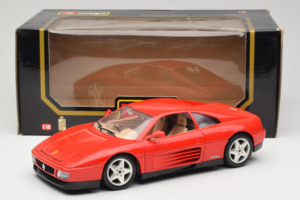 Ferrari 348tb Piros Bburago 1:18 3039-R1 Fém – 8. kép a 8-ből