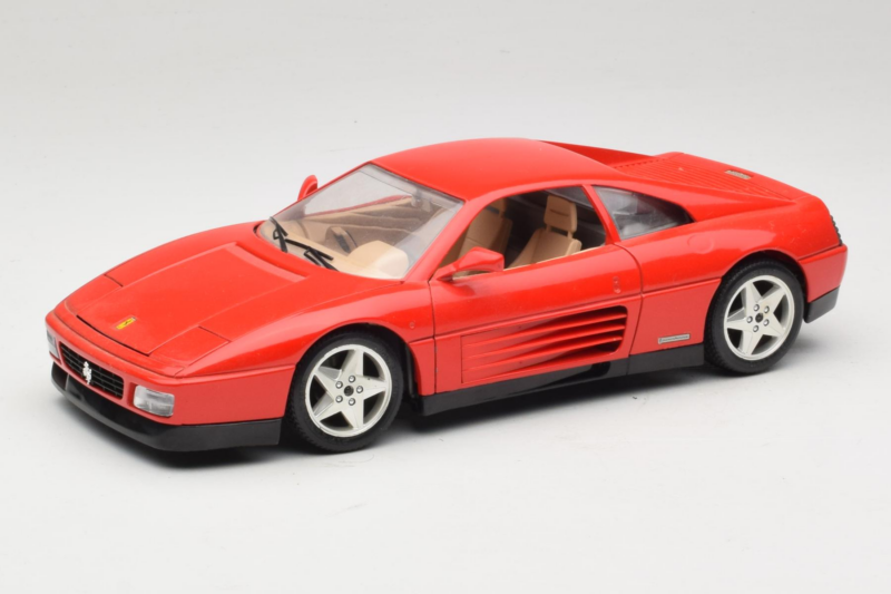 Ferrari 348tb Piros Bburago 1:18 3039-R1 Fém