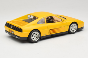 Ferrari 348 TB Sárga Replacement Box Bburago 1:18 3039-R2 Fém – 3. kép a 8-ből