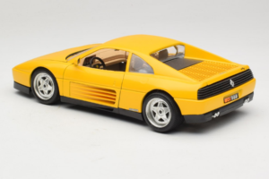 Ferrari 348 TB Sárga Replacement Box Bburago 1:18 3039-R2 Fém – 7. kép a 8-ből