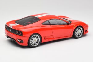 Ferrari 360 Challenge Stradale Piros Hot Wheels 1:18 C0407 Fém – 3. kép a 8-ből